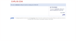 Desktop Screenshot of carlib.com